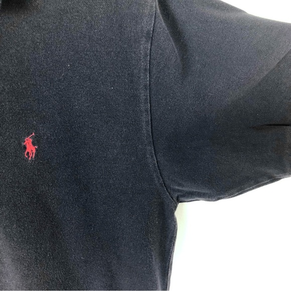 Polo by Ralph Lauren Navy Blue Polo Short Sleeves Men's Size L - Picture 5 of 10